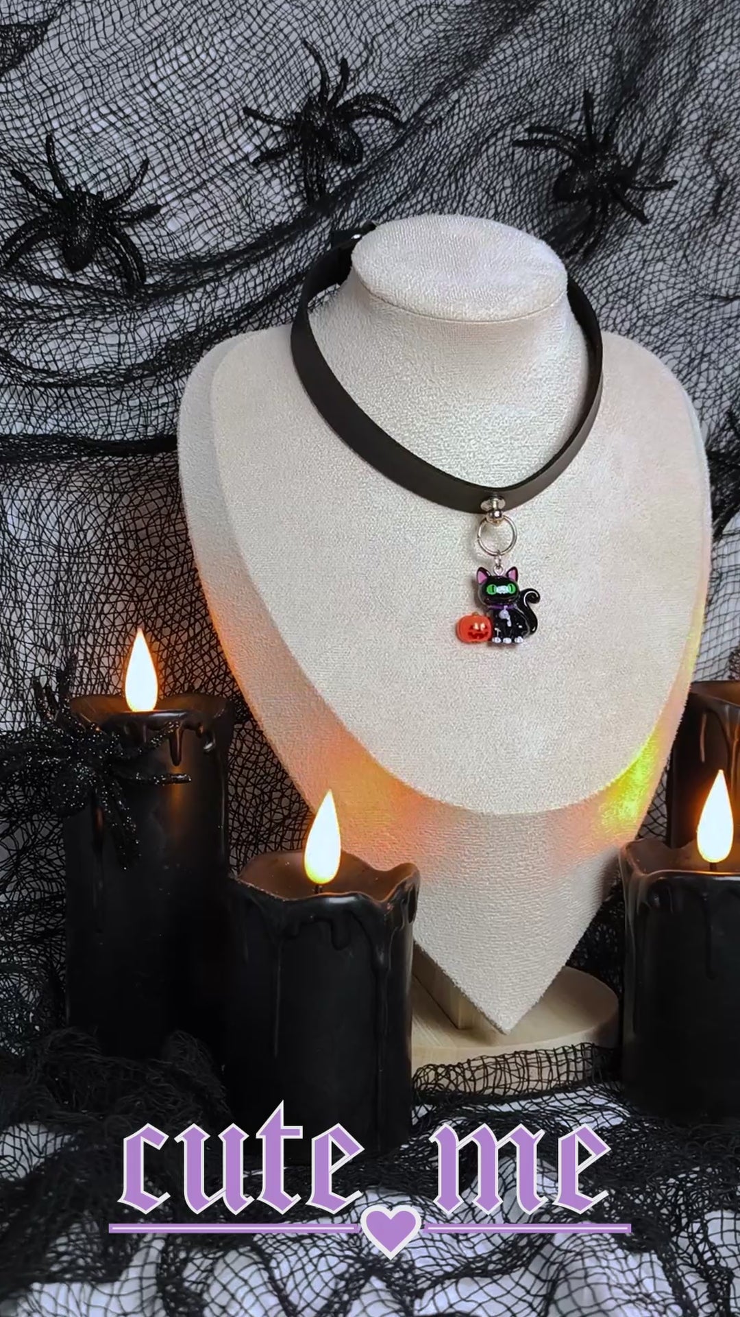 Choker BLACK CAT