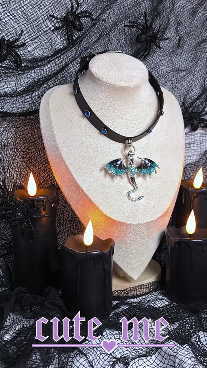 Choker BLUE DRAGON