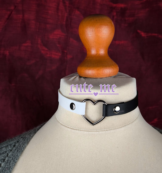 Choker GHOST (srdce)