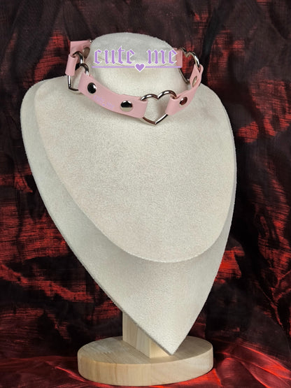 Choker PINK HEARTS