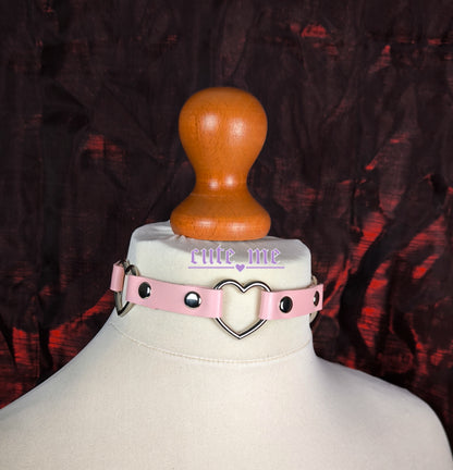 Choker PINK HEARTS